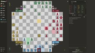 4 PLAYER CHESS - I Got Bullied By EveryBODY Chess #4