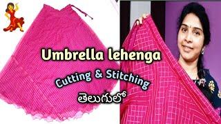 lehenga cutting and stitching very easy methodUmbrella cutting