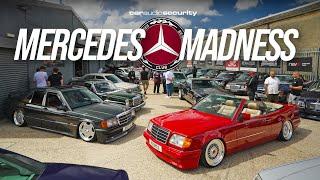 BIGGEST MERCEDES MEET YET Cars & Coffee 3   Car Audio & Security