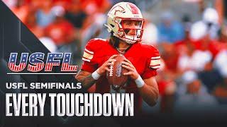 USFL Every Touchdown of Semifinals  USFL Highlights