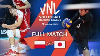  POL vs.  JPN - Full Match  Men’s Preliminary Phase Match  VNL 2019