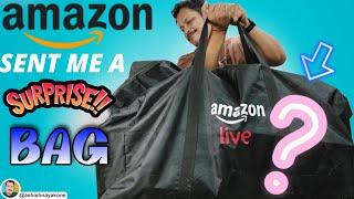 Amazon Live  Sent me a Surprise BAG ? @ashishnayakone