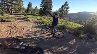 GNARLY DOWNHILL CRASH ON TYROLIAN TRAIL