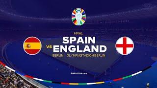 SPAIN vs ENGLAND  The final of the 2024 European Championship  FC 24