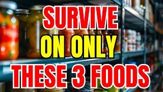 Only 3 Foods to STOCKPILE to Survive in Any Emergency