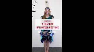 How to DIY A Peacock Costume