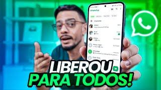 Finalmente WhatsApp Liberou para Todos 5 NOVIDADES