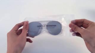 Gentle Monster Sunglasses Big Bully 02 2M Silver Open Box