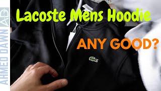 Lacoste Mens Hoodie Unboxing & Review  Lacoste vs. Nautica Mens Hoodie