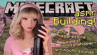 ASMR Building a Minecraft House