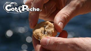 Préparation dune pelote pour la pêche du bord