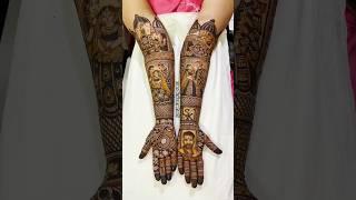 Bridal Mehndi Design Process  @nandinismehndi Subscribe Please 