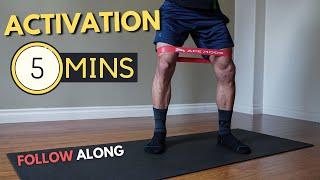 5 Minute Pre-Training Resistance Band Activation