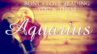 AQUARIUS love tatot ️ Just When You Thought That It Was Over Aquarius This Person Has A Plan