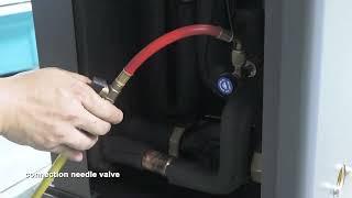 Refrigerant charging tutorial for R290 heat pump