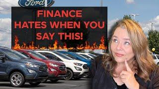 Dealership Finance Managers HATE when you know these 6 things #finance #carbuying #carfinance