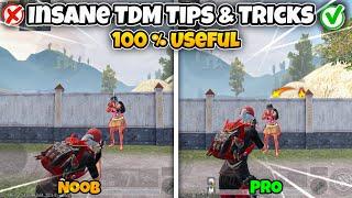 Insane TDM Tips & Tricks 100% Useful in Actual Matches  Win Every 1v1 Challenge  PUBGBGMI