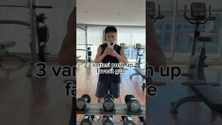 3 variasi push up favorit gue ygy #gym #boxing #workout #reels #pushups