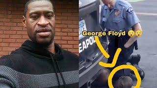 George Floyd before he dies CCTV Footage