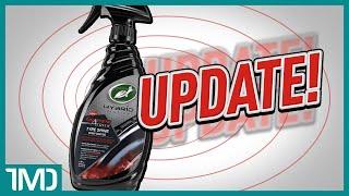 UPDATE Turtle Wax Graphene Acrylic Tire Shine Spray Coating