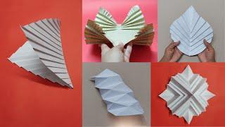 Learn Origami 02  Basic Paper fold patterns  How to make origami basic folds  Deepali Karanjavkar