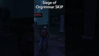 Siege of Orgrimmar RAID SKIP YES