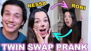 Twin Swap Halloween Costume TikTok Prank - Merrell Twins