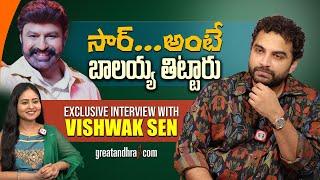 Vishwak Sen Exclusive Interview  Das Ka Dhamki Movie  greatandhra.com
