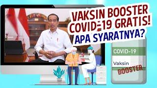 Sah Vaksin Booster Covid-19 Gratis untuk Seluruh Masyarakat Indonesia Cek Syaratnya