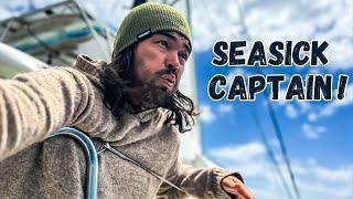 WILD OFFSHORE SAILING Even the captain cant handle it  Episode 277