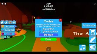 Codes Mining Simulator New Updates Codes Part 9