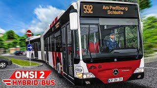 OMSI 2 Im Mercedes-BENZ GDH HYBRIDBUS unterwegs in Waldhofen  Bus Simulator