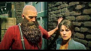 If Arthur comes with a max lvl beard Mary will react - RDR2