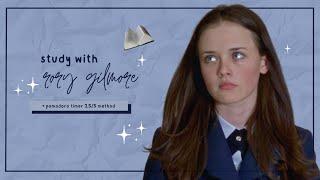 study with rory gilmore - aesthetic lofi music + 255 pomodoro timer gilmore girls edition