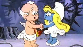 Cupido e Smurfette • Os Smurfs