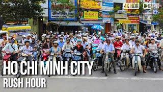 Ho Chi Minh City Rush Hour -  Vietnam 4K HDR Walking Tour