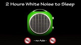 White Noise to Sleep  Fan Heater Sound 2  2 Hours Long Extended Version