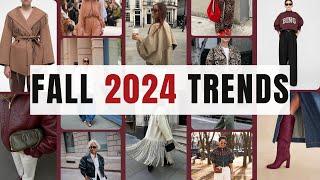 FALL 2024 FASHION TRENDS