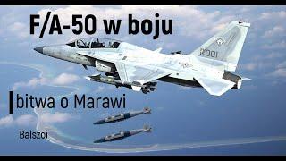 FA-50 w boju  bitwa o Marawi