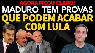 Agora ficou claro - LULA apoia Maduro para não ser preso. O ditador tem provas contra o Ladrão