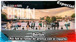 ESPECIAL  Berlín  Rueda de prensa con el reparto de la serie de Netflix el spin-off de #LCDP SUBS