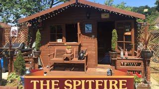 Spitfire Pub Private garden Pub *Man Cave* shed of the year