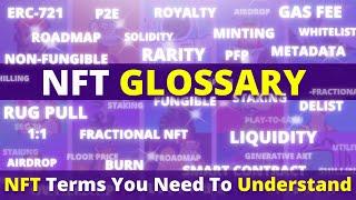 NFT GLOSSARY NFT Terms You Need To Know 20+ Important and Common NFT Terms For Beginners In Hindi