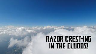 The Razor Crest amongst the clouds - fares pretty good up there