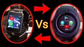 Which Watch is Best ?  v8 smartwatch Vs dz09 smartwatch  smart watch  smartwatch