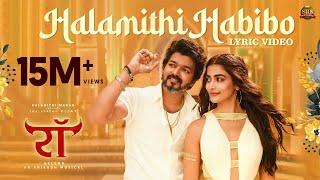 Halamithi Habibo Hindi - Lyric Video  Beast  Thalapathy Vijay  Sun Pictures  Nelson  Anirudh