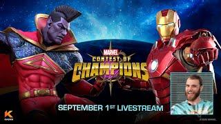 Gladiator Arrives  Iron Mans Upgrade  Ascension  September Update  Marvel Contest of Champions