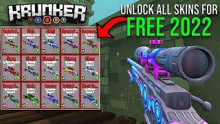 How to Unlock ALL Krunker.io SKINS for FREE WORKING 2022
