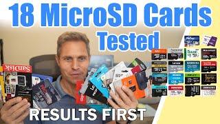 Best Micro SD Cards - RESULTS FIRST - 18 Cards Tested - Honest Review - ParadiseBizz