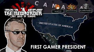 Americas First Gamer President  HOI4 The New Order USA Yockey